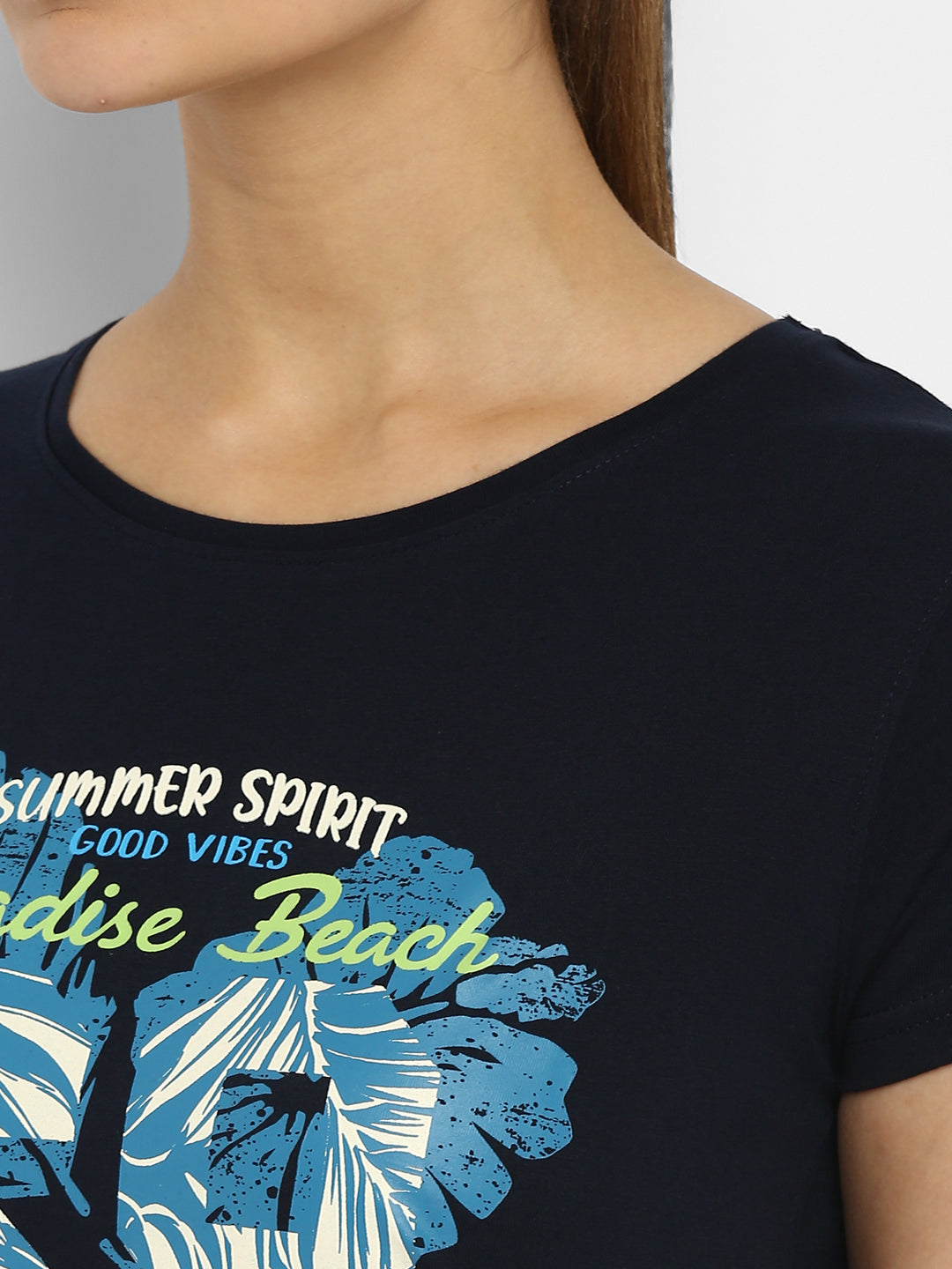 Appulse Women's Printed Sport T-Shirt | Women | Premium Cotton | Activewear | Athleisure