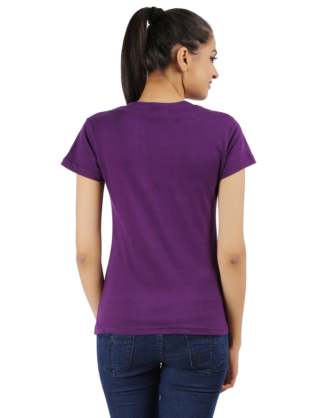 Appulse Women's Short Sleeve V neck T-Shirt | Women | Premium Cotton | Activewear | Athleisure