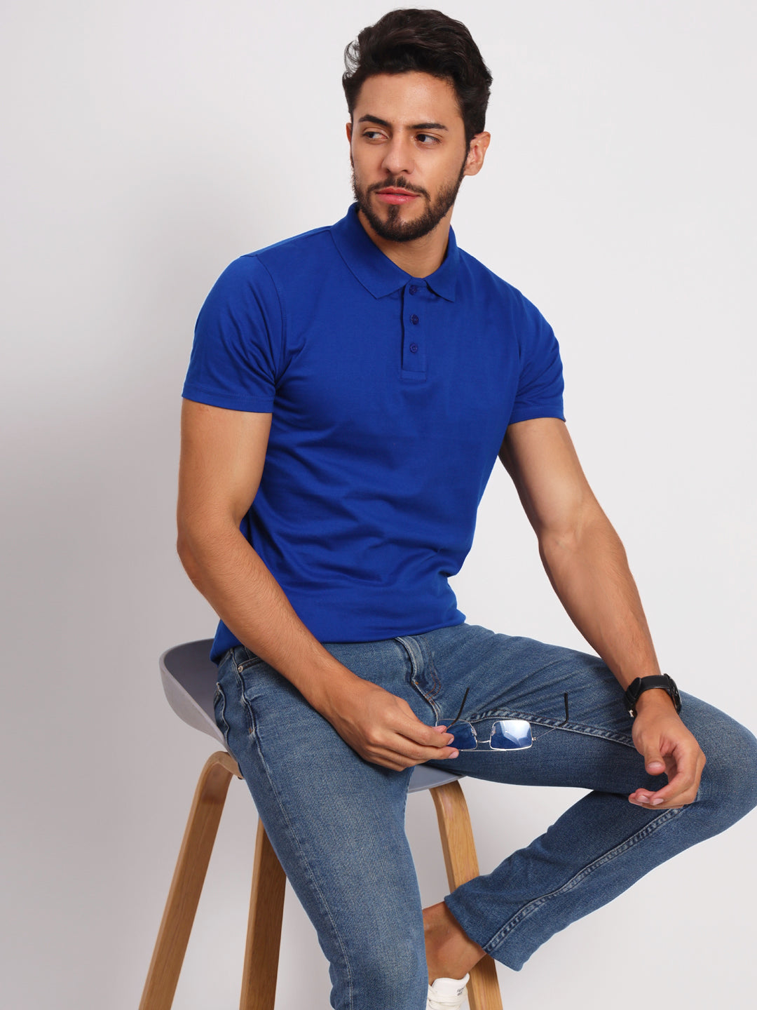 Ap'pulse Men's Casual Polo Tshirt