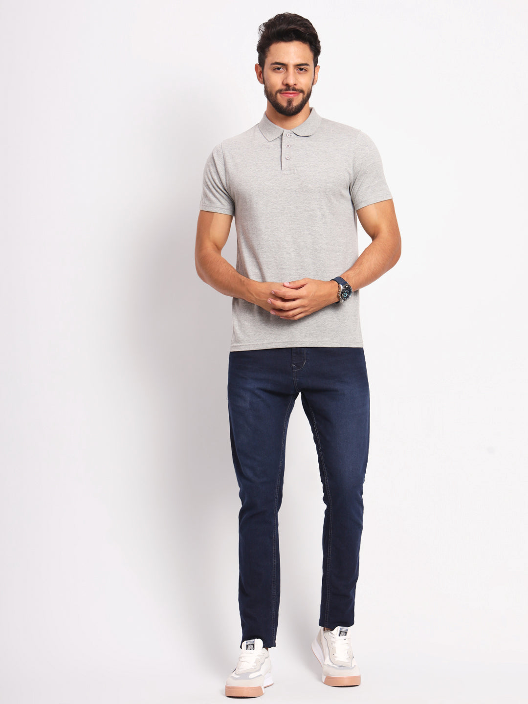 Ap'pulse Men's Casual Polo Tshirt