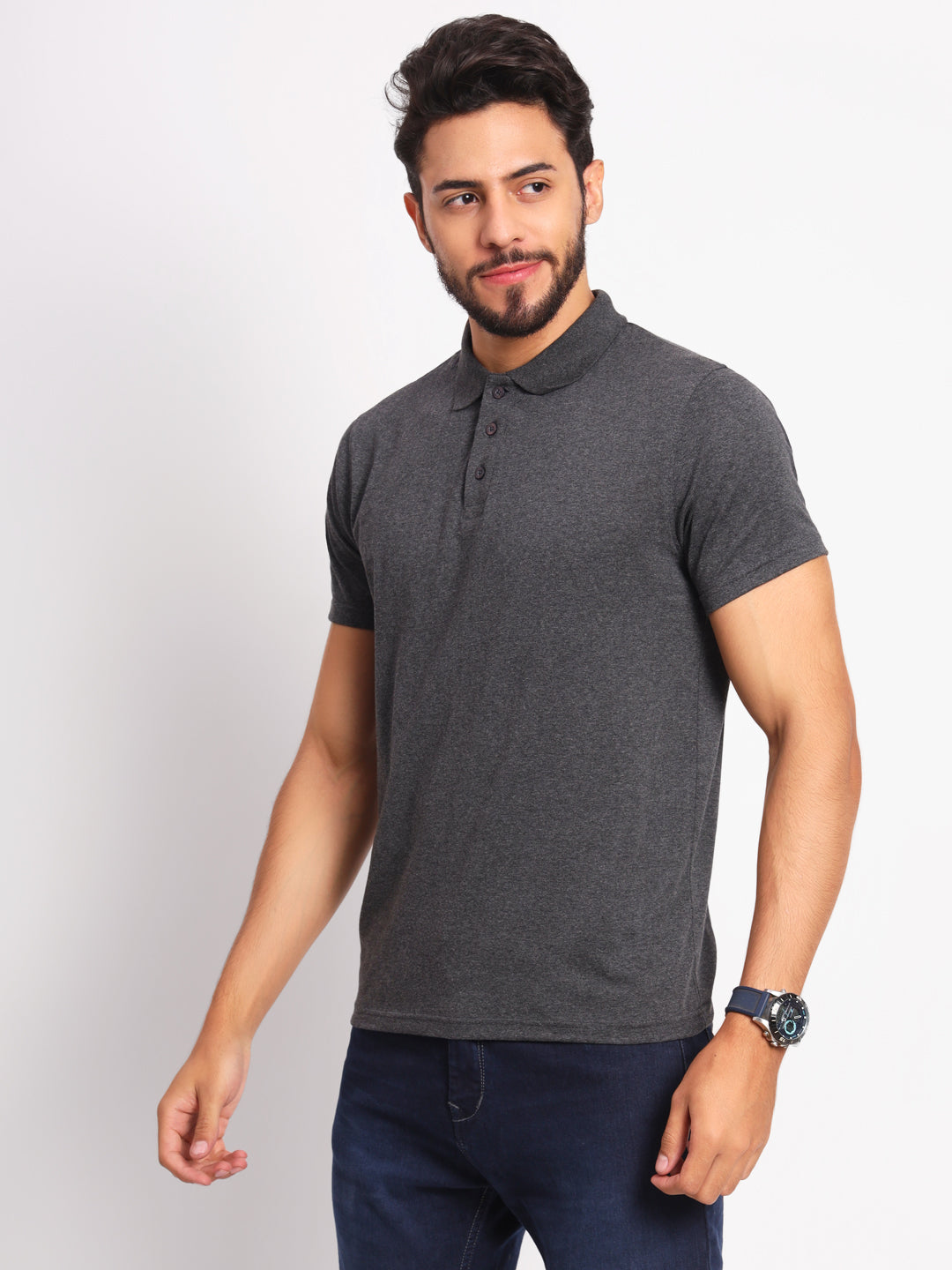 Ap'pulse Men's Casual Polo Tshirt