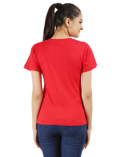 Appulse Women's Short Sleeve V neck T-Shirt | Women | Premium Cotton | Activewear | Athleisure