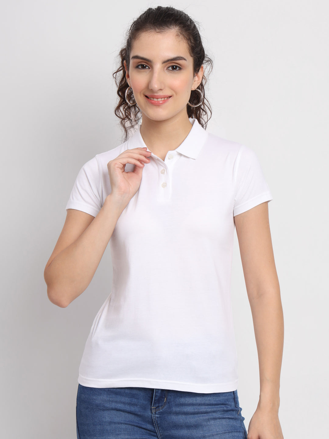Ap'pulse Women's Casual Polo Tshirt