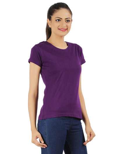 Appulse Women's Short Sleeve Round neck T-Shirt | Women | Premium Cotton | Activewear | Athleisure