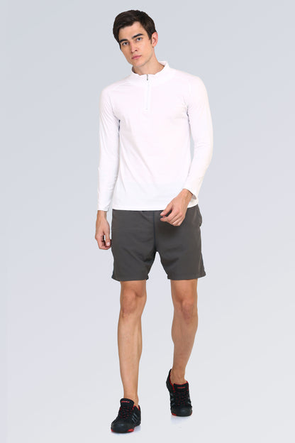 Appulse Men's 1/4 High Neck Zipper Raglan T-Shirt | Men | Premium Cotton | Activewear | Athleisure