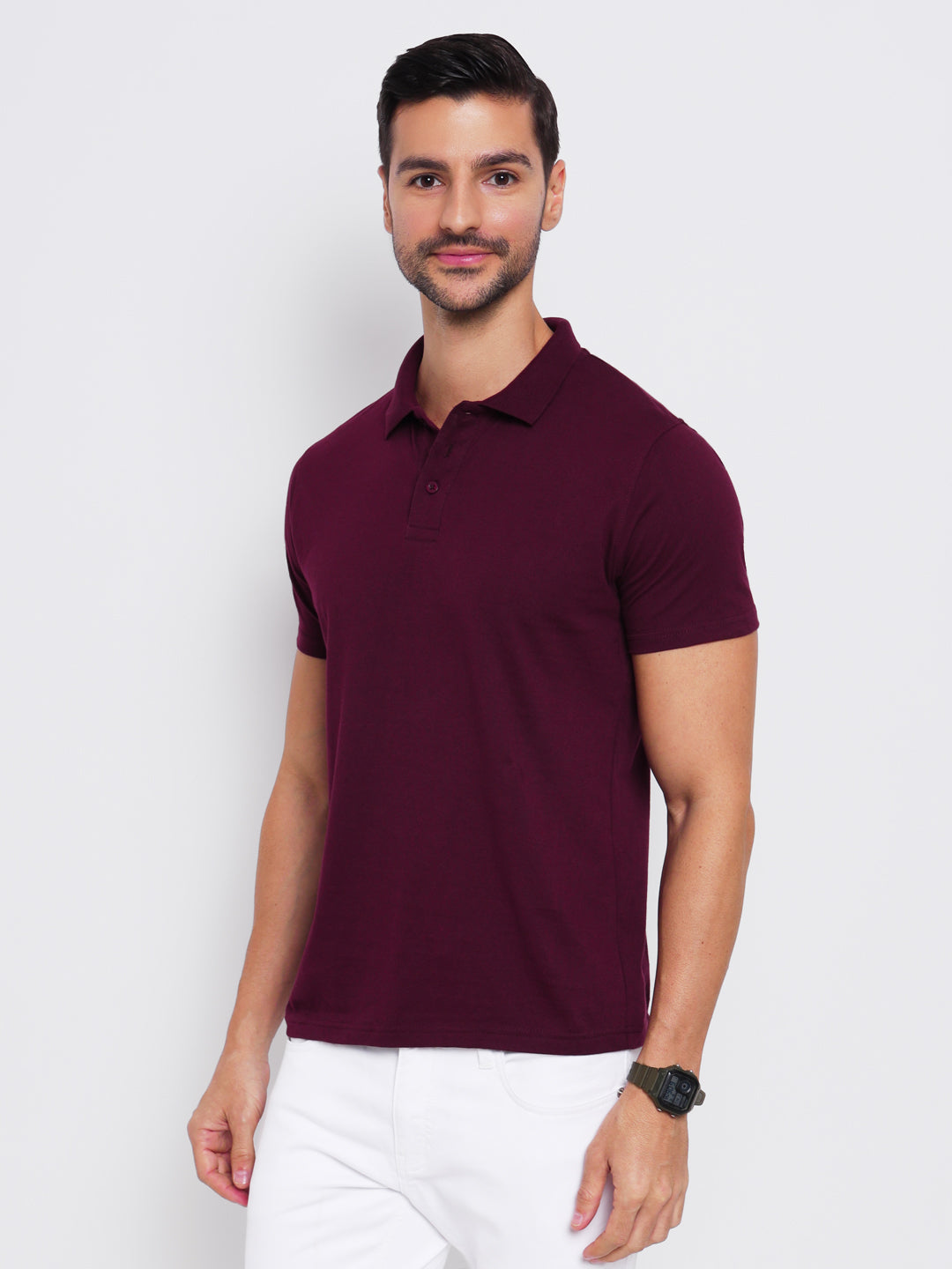 Ap'pulse Men's Casual Polo Tshirt