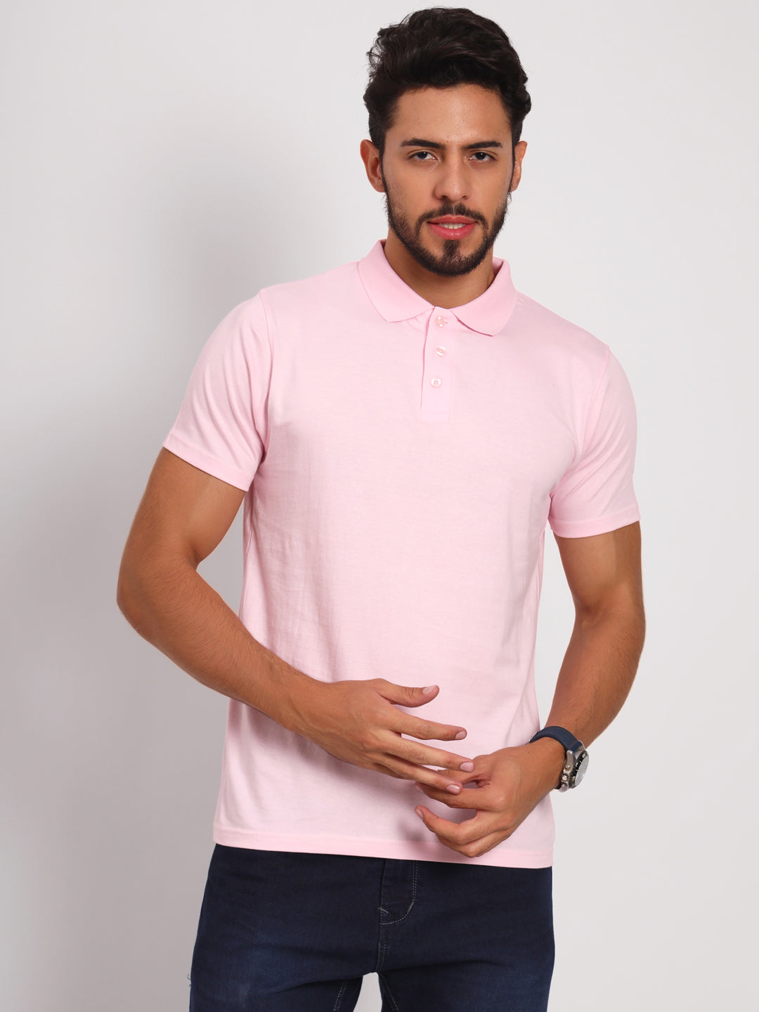 Ap'pulse Men's Casual Polo Tshirt