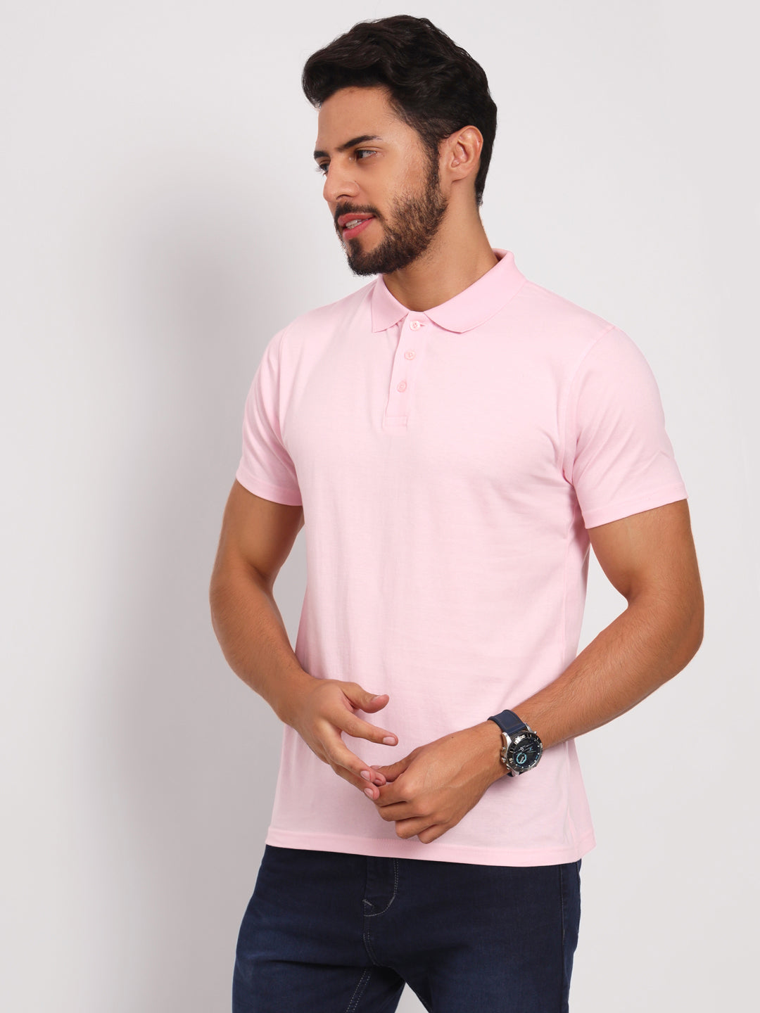 Ap'pulse Men's Casual Polo Tshirt