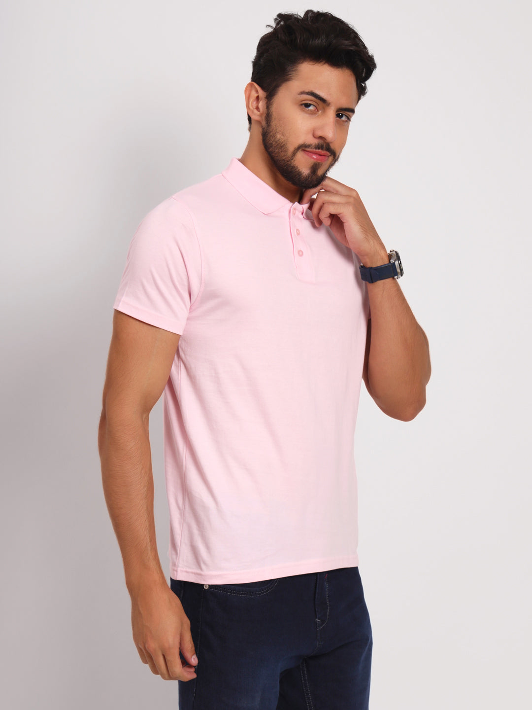 Ap'pulse Men's Casual Polo Tshirt