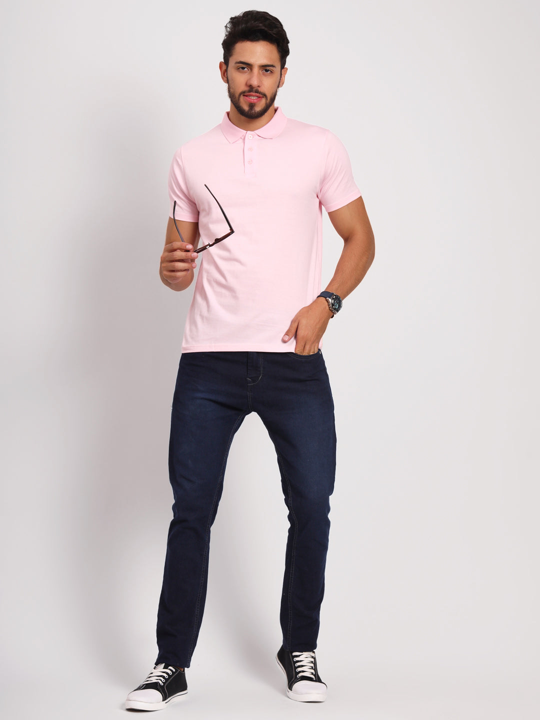 Ap'pulse Men's Casual Polo Tshirt