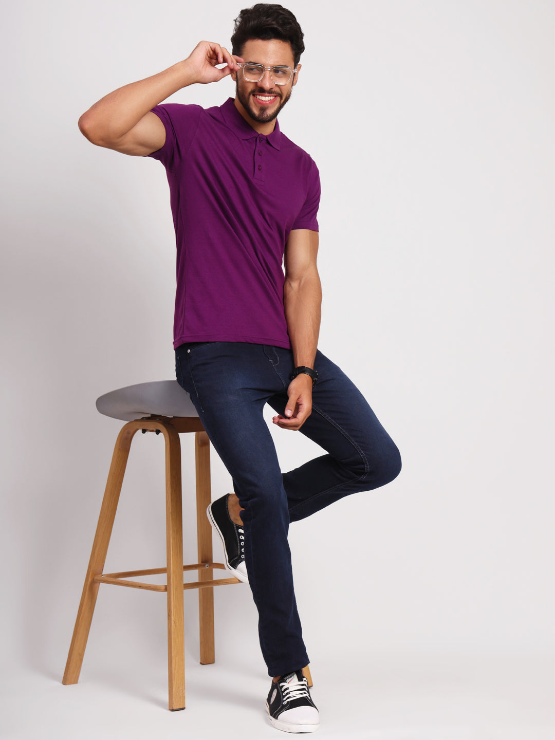 Ap'pulse Men's Casual Polo Tshirt