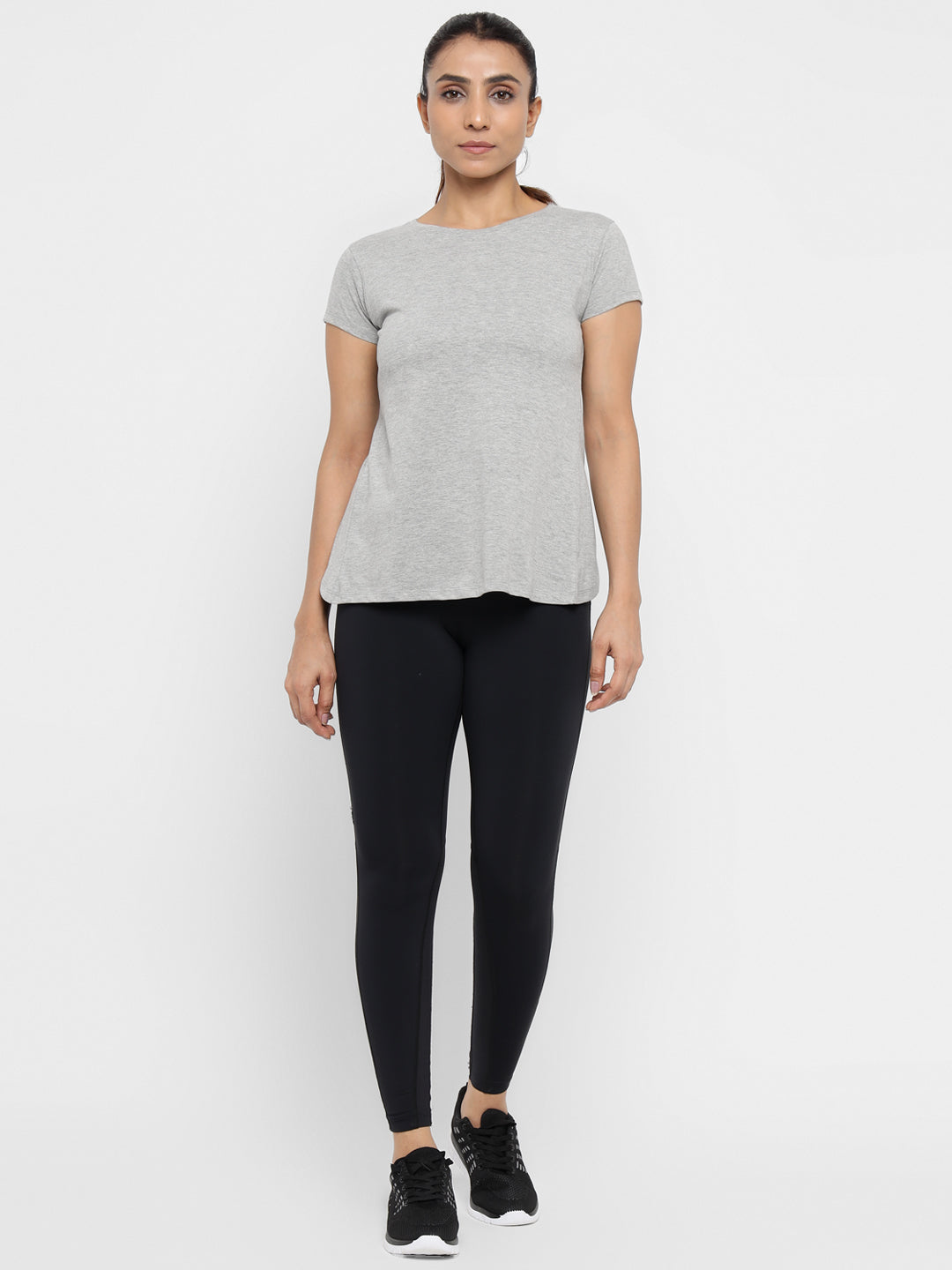 Appulse Women's Back Open T-Shirt | Women | Premium Cotton | Activewear | Athleisure