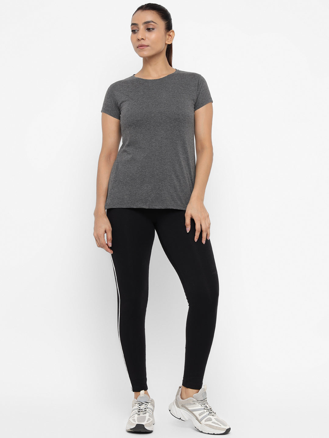 Appulse Women's Back Open T-Shirt | Women | Premium Cotton | Activewear | Athleisure
