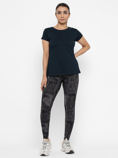 Appulse Women's Back Open T-Shirt | Women | Premium Cotton | Activewear | Athleisure