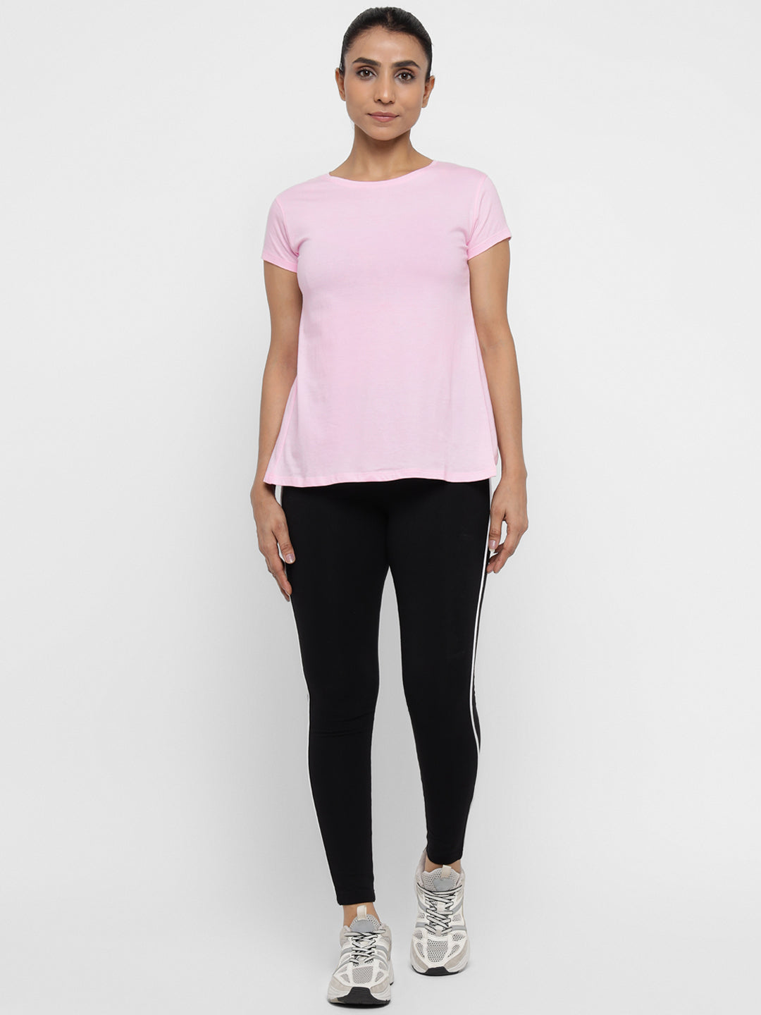 Appulse Women's Back Open T-Shirt | Women | Premium Cotton | Activewear | Athleisure