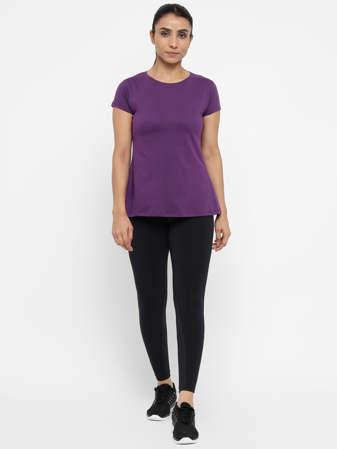 Appulse Women's Back Open T-Shirt | Women | Premium Cotton | Activewear | Athleisure