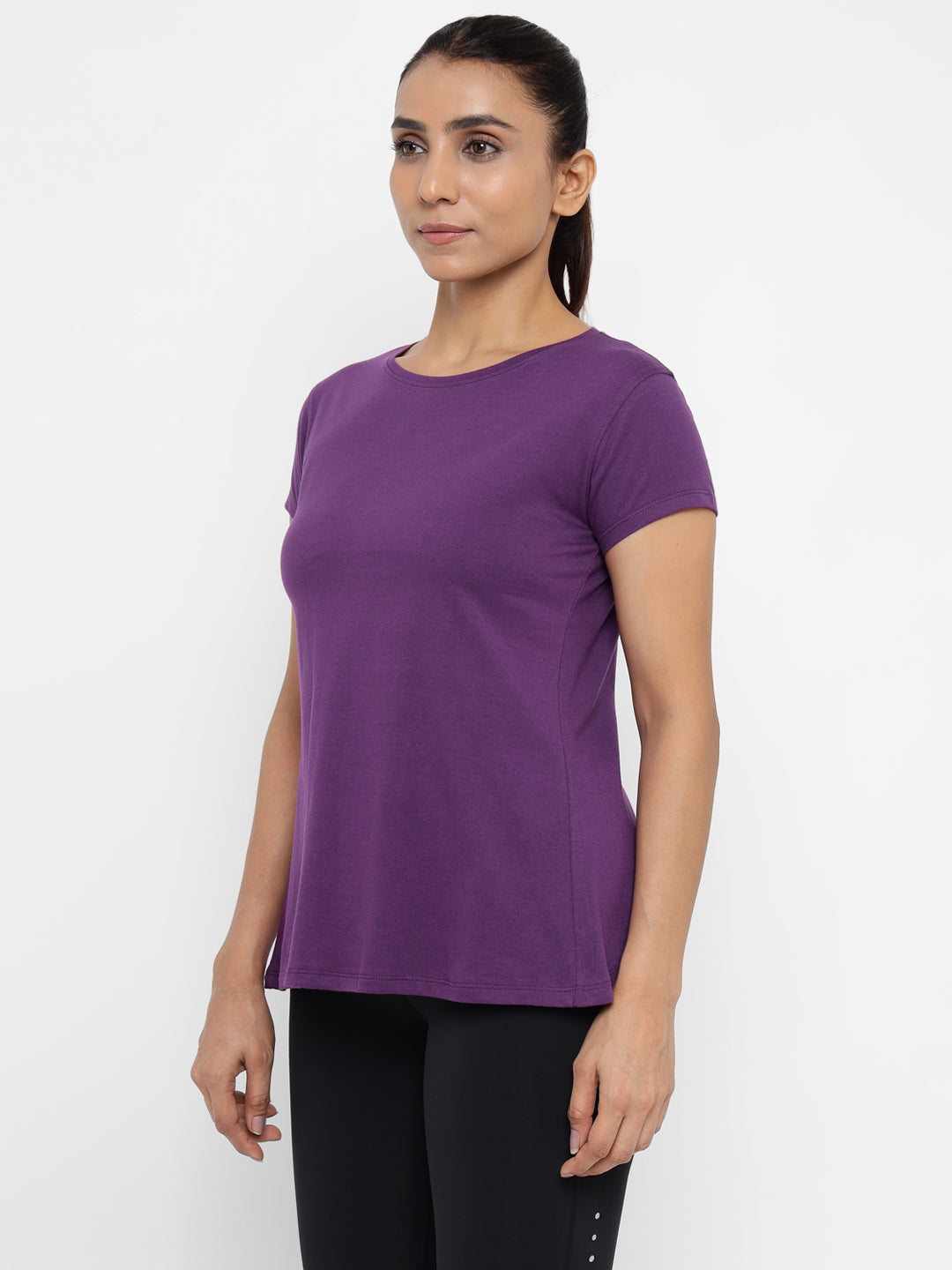 Appulse Women's Back Open T-Shirt | Women | Premium Cotton | Activewear | Athleisure