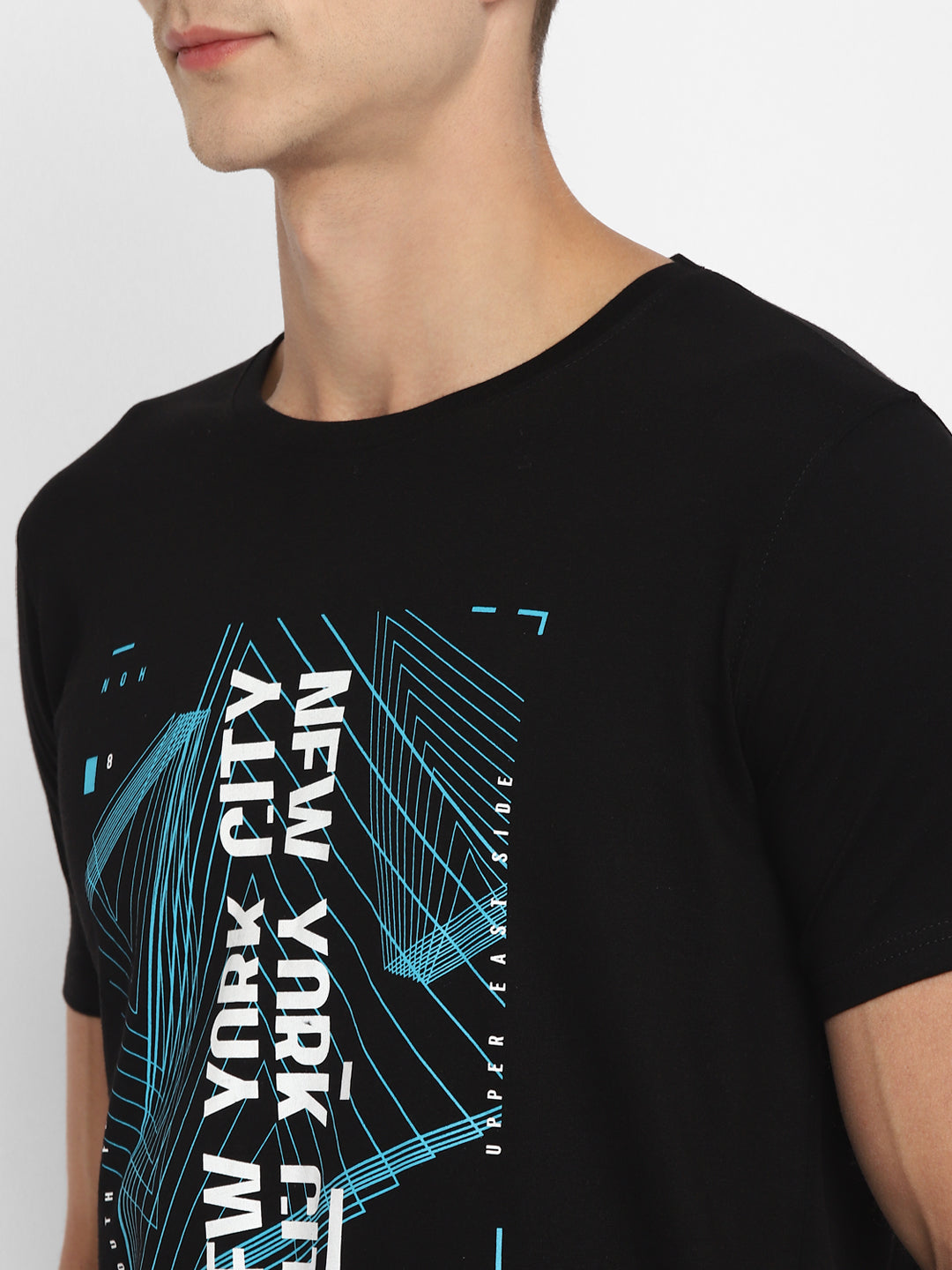 Appulse Men's Short Sleeve Round Neck Printed T-Shirt | Men | Premium Cotton | Activewear | Athleisure