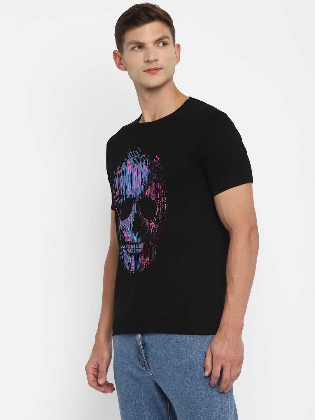 Appulse Men's Short Sleeve Round Neck Printed T-Shirt | Men | Premium Cotton | Activewear | Athleisure