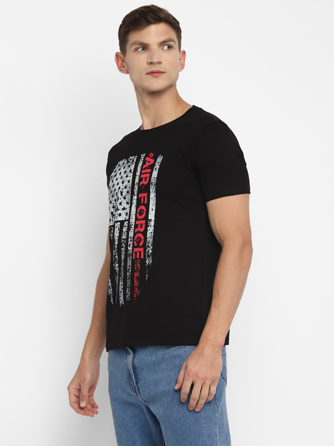 Appulse Men's Short Sleeve Round Neck Printed T-Shirt | Men | Premium Cotton | Activewear | Athleisure