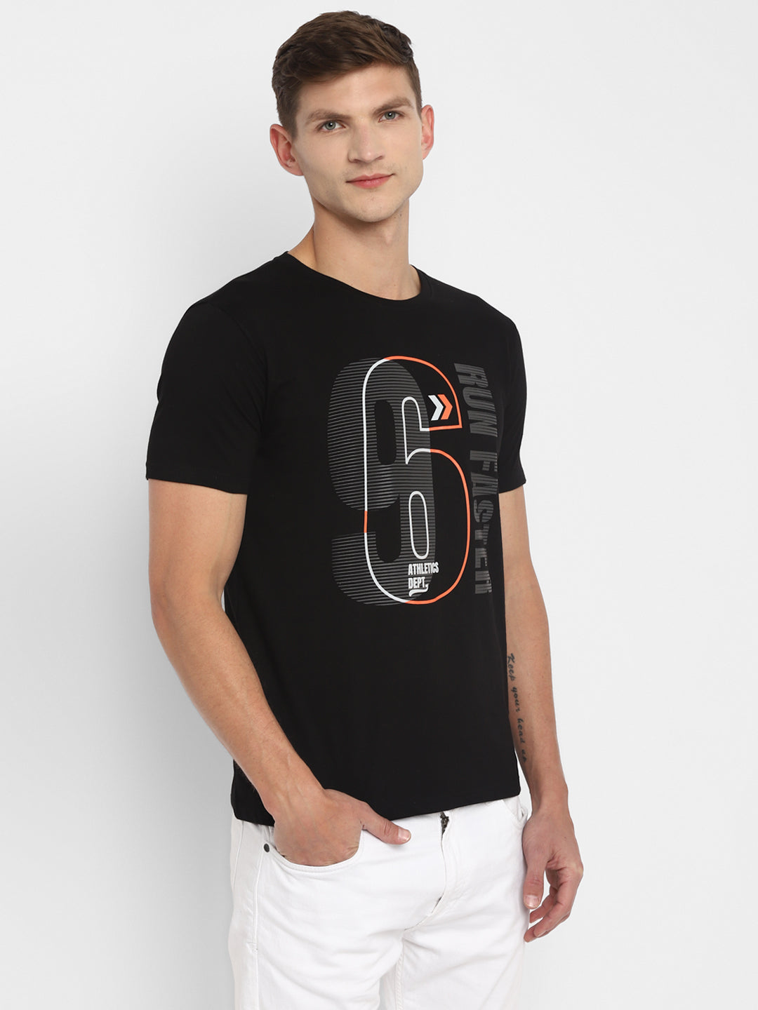 Appulse Men's Short Sleeve Round Neck Printed T-Shirt | Men | Premium Cotton | Activewear | Athleisure