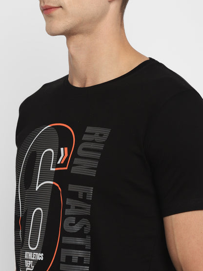 Appulse Men's Short Sleeve Round Neck Printed T-Shirt | Men | Premium Cotton | Activewear | Athleisure
