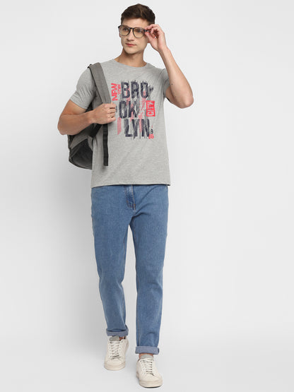 Appulse Men's Short Sleeve Round Neck Printed T-Shirt | Men | Premium Cotton | Activewear | Athleisure