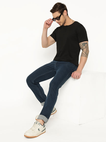 Appulse Men's Short Sleeve Henley T-Shirt | Men | Premium Cotton | Activewear | Athleisure