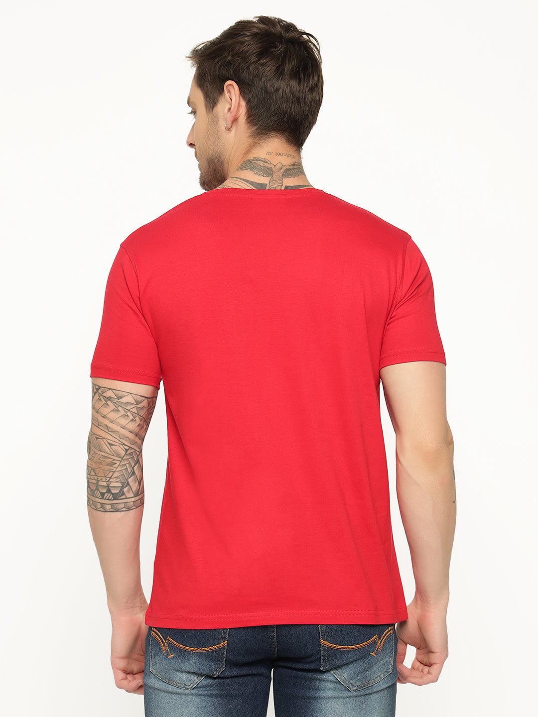 Ap'pulse Men's Short Sleeve Henley Tshirt