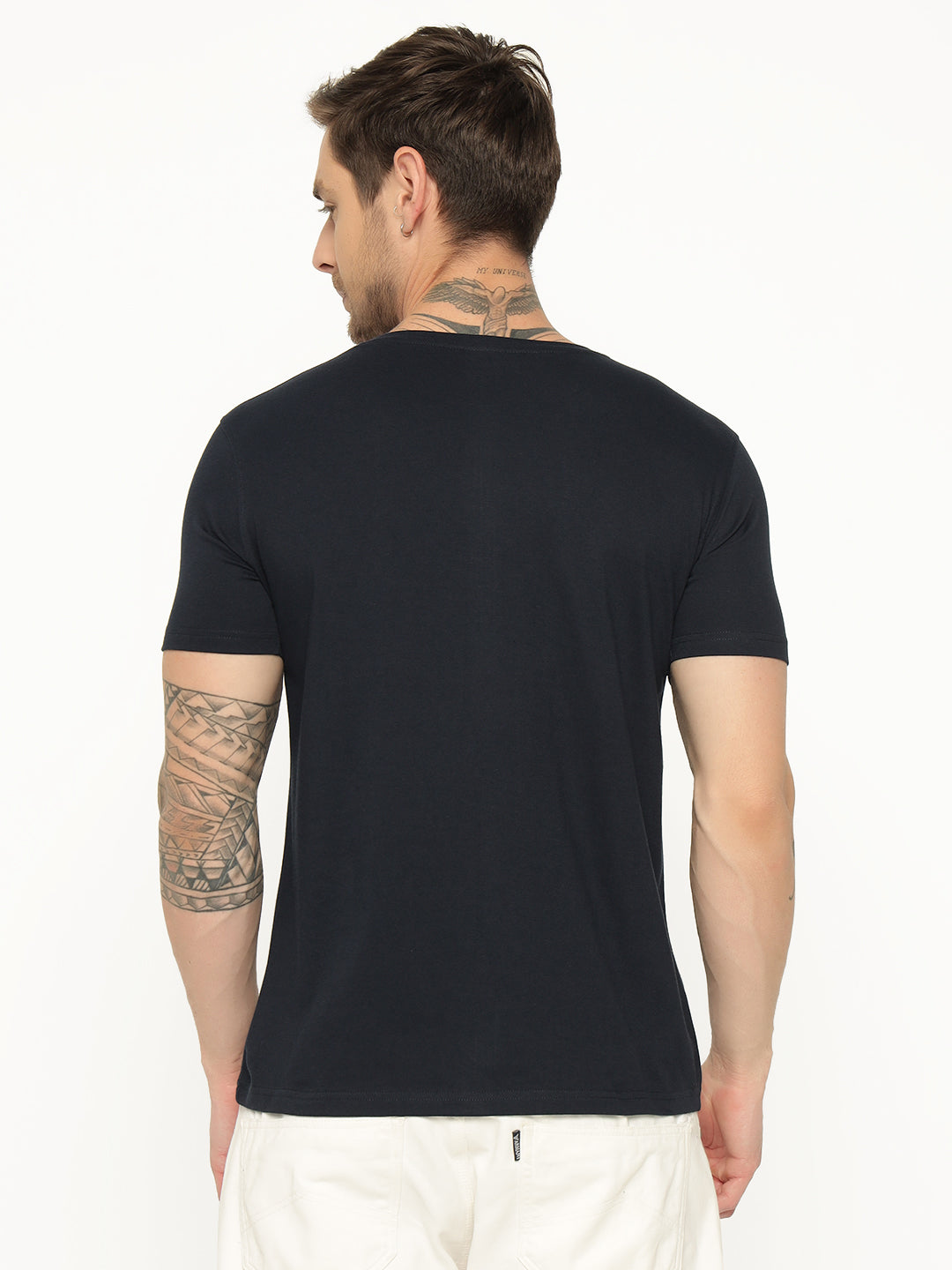 Ap'pulse Men's Short Sleeve Henley Tshirt