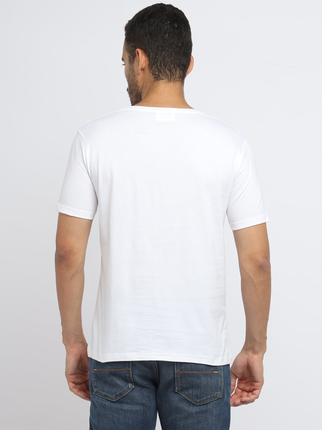 Ap'pulse Men's Short Sleeve Henley Tshirt