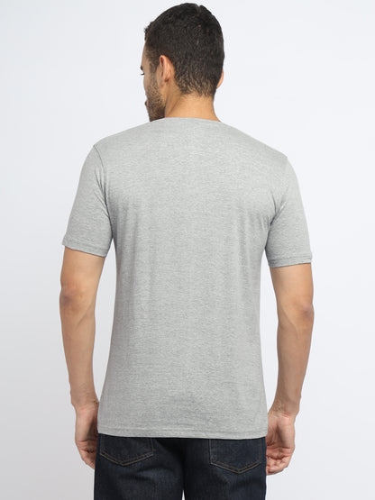 Appulse Men's Short Sleeve Henley T-Shirt | Men | Premium Cotton | Activewear | Athleisure