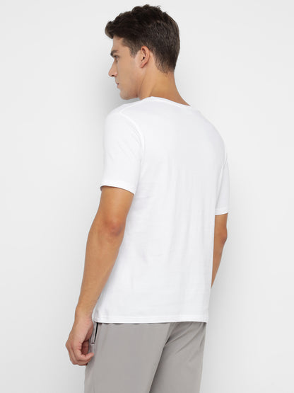 Appulse Men's Short Sleeve Henley T-Shirt | Men | Premium Cotton | Activewear | Athleisure