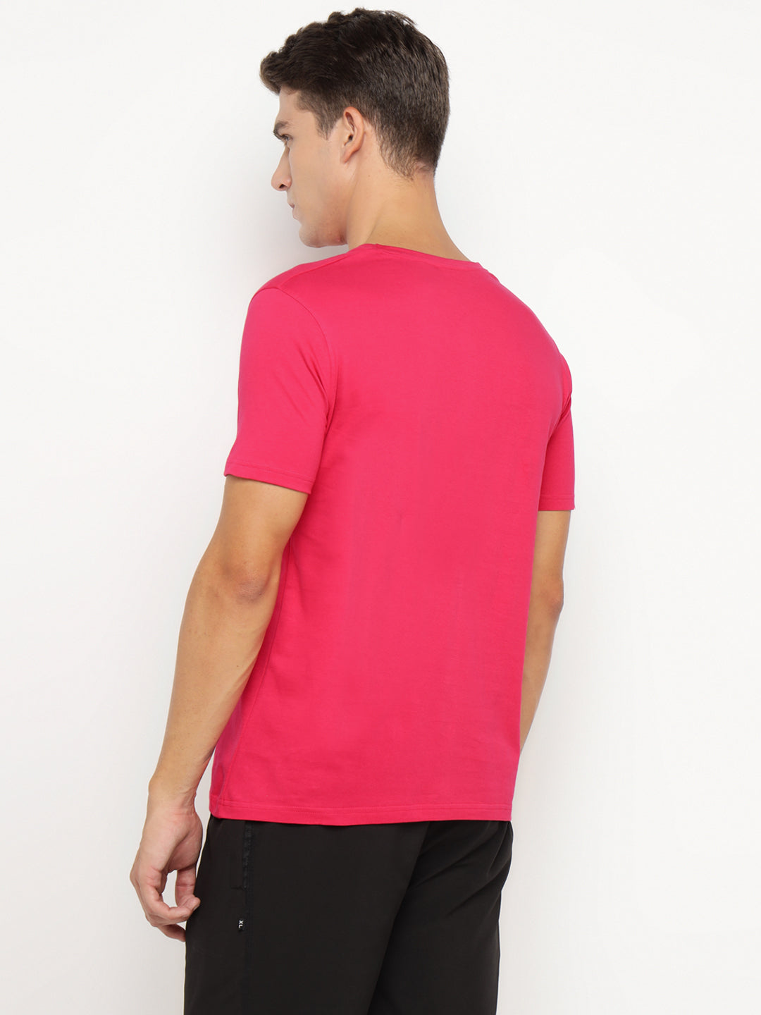 Ap'pulse Men's Short Sleeve Henley Tshirt