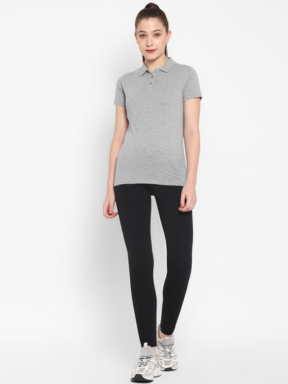 Appulse Women's Sports Polo T-Shirt | Women | Premium Cotton | Activewear | Athleisure
