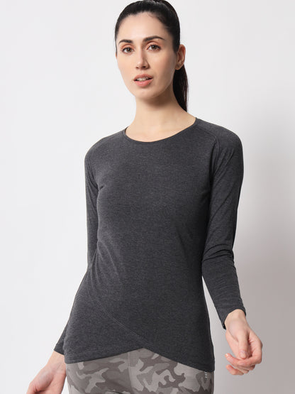 Appulse Women's Cross Over T-Shirt | Women | Premium Cotton | Activewear | Athleisure