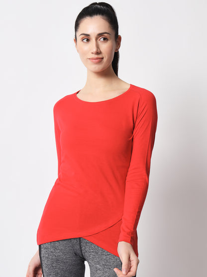 Appulse Women's Cross Over T-Shirt | Women | Premium Cotton | Activewear | Athleisure