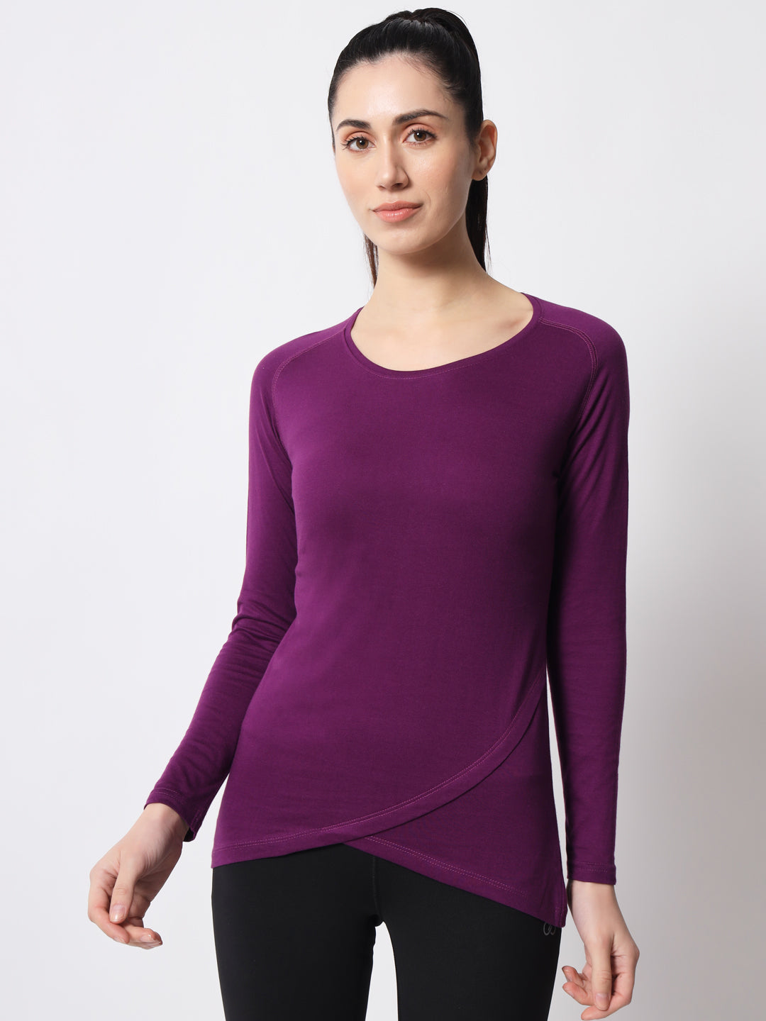 Appulse Women's Cross Over T-Shirt | Women | Premium Cotton | Activewear | Athleisure