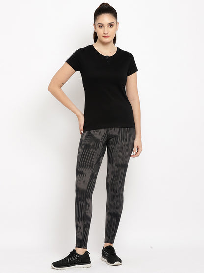 Appulse Women's Short Sleeve Henley T-Shirt | Women | Premium Cotton | Activewear | Athleisure
