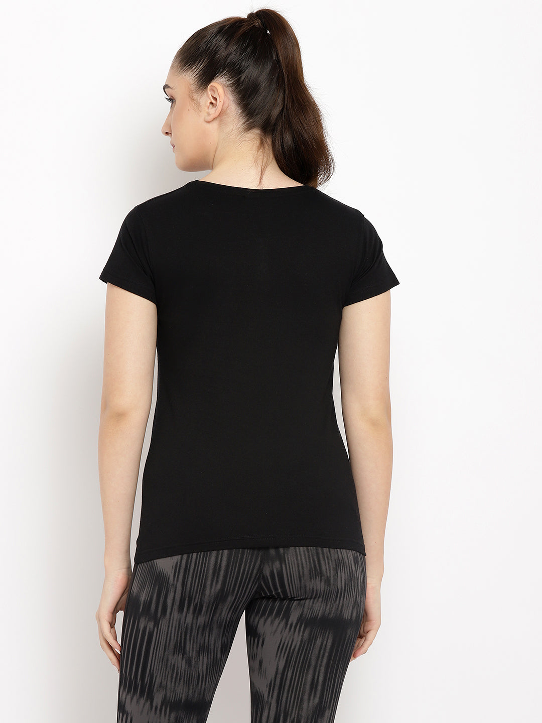 Appulse Women's Short Sleeve Henley T-Shirt | Women | Premium Cotton | Activewear | Athleisure