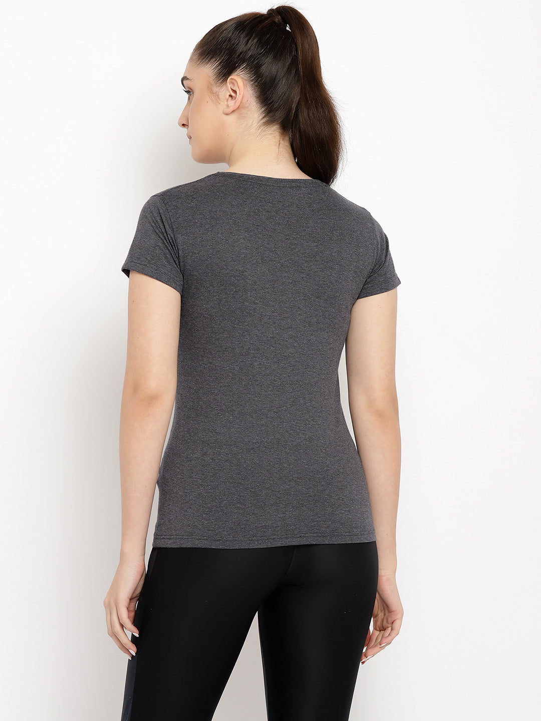 Appulse Women's Short Sleeve Henley T-Shirt | Women | Premium Cotton | Activewear | Athleisure