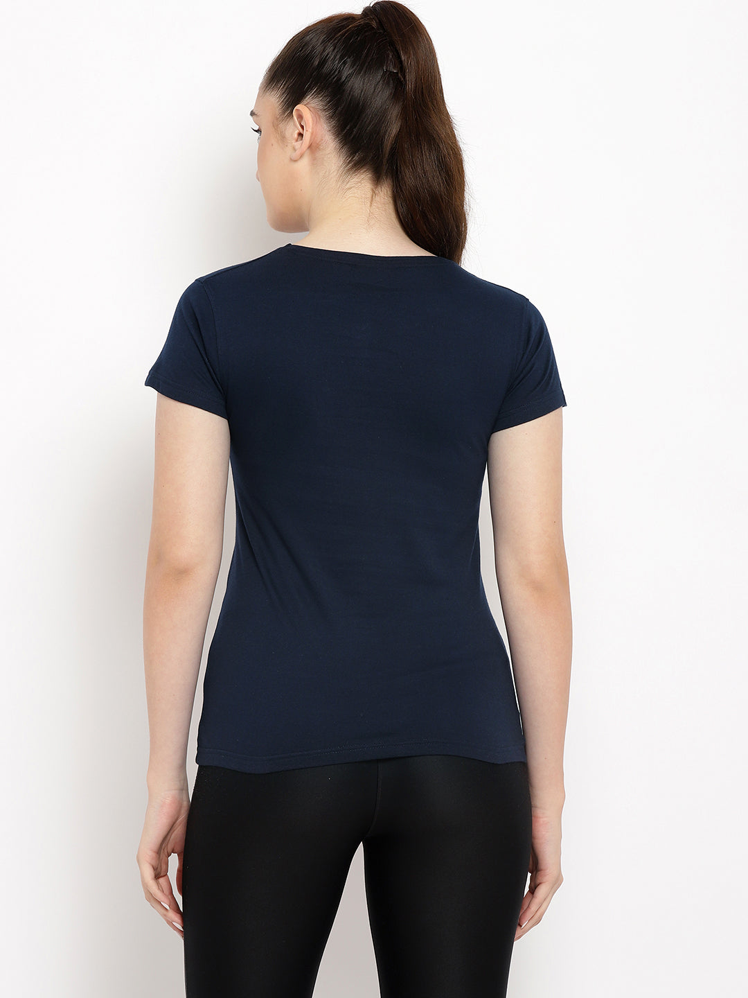Appulse Women's Short Sleeve Henley T-Shirt | Women | Premium Cotton | Activewear | Athleisure