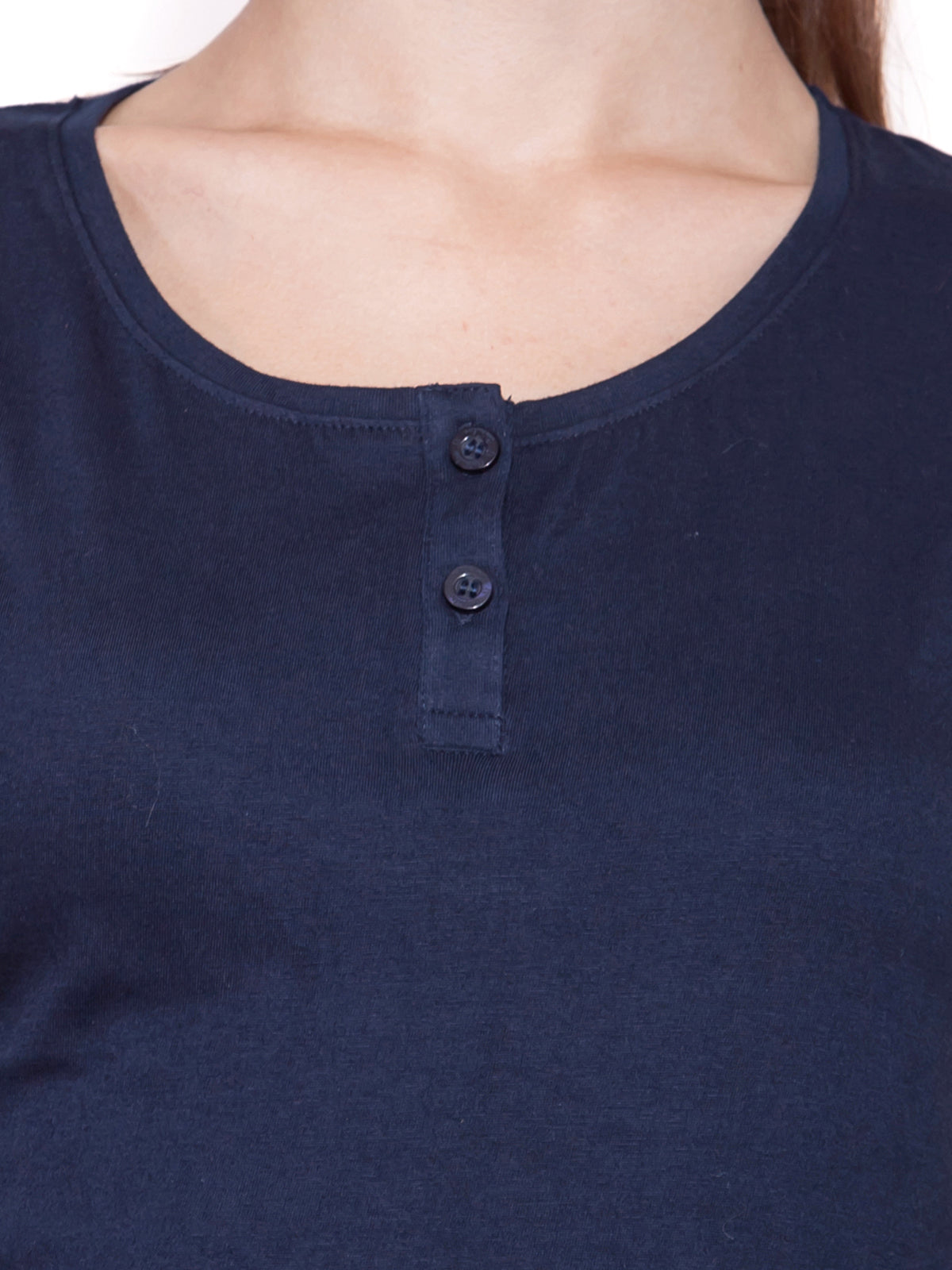 Appulse Women's Sleeveless Henley T-Shirt | Women | Premium Cotton | Activewear | Athleisure