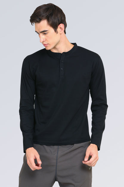 Appulse Men's Madrid Polo Long Sleeve T-Shirt | Men | Premium Cotton | Activewear | Athleisure