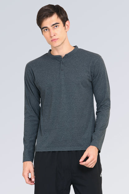 Appulse Men's Madrid Polo Long Sleeve T-Shirt | Men | Premium Cotton | Activewear | Athleisure