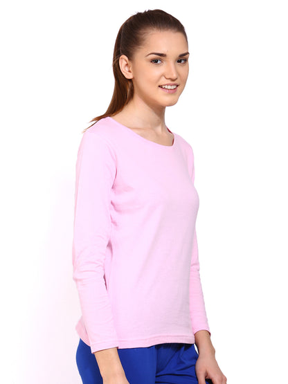Appulse Women's Long Sleeve Round Neck T-Shirt | Women | Premium Cotton | Activewear | Athleisure