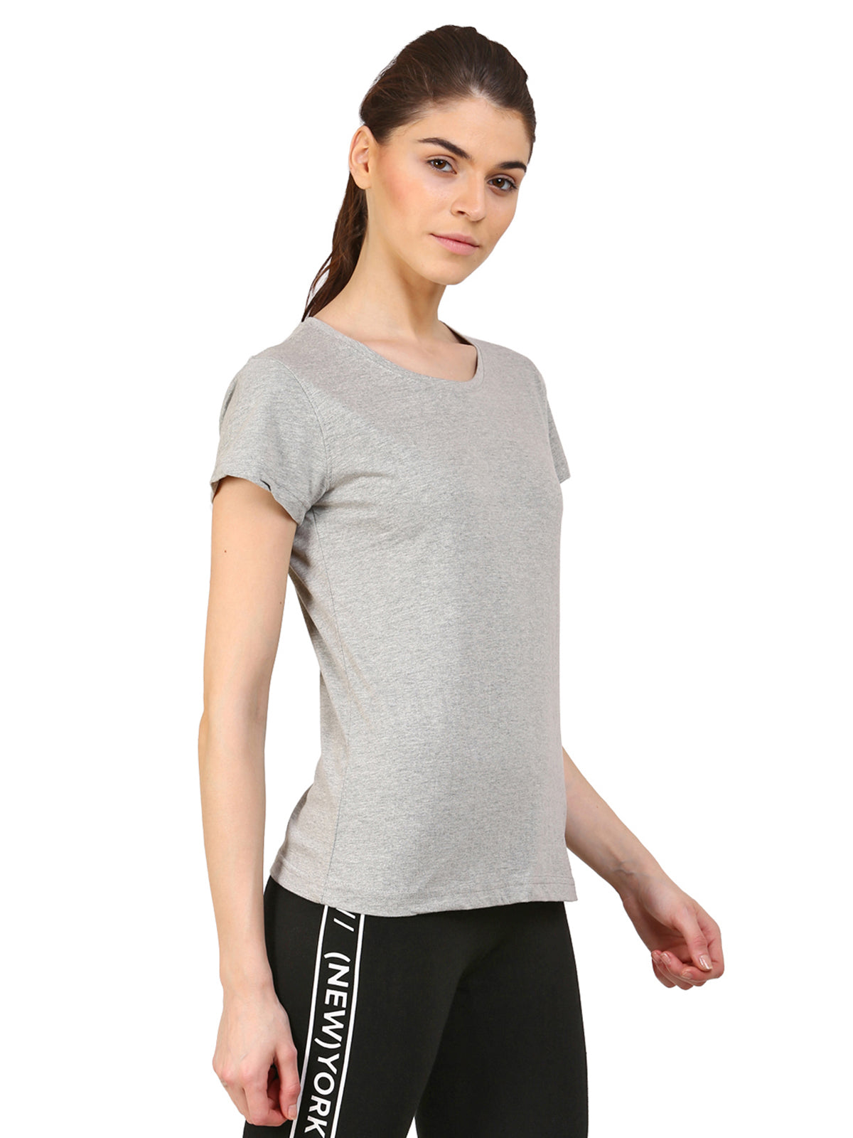 Appulse Women's Short Sleeve Round neck T-Shirt | Women | Premium Cotton | Activewear | Athleisure