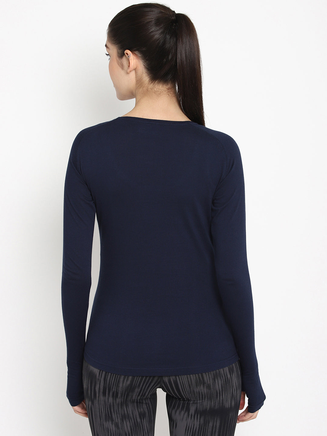 Appulse Women's Round Neck Zipper Long Sleeve T-Shirt | Women | Premium Cotton | Activewear | Athleisure
