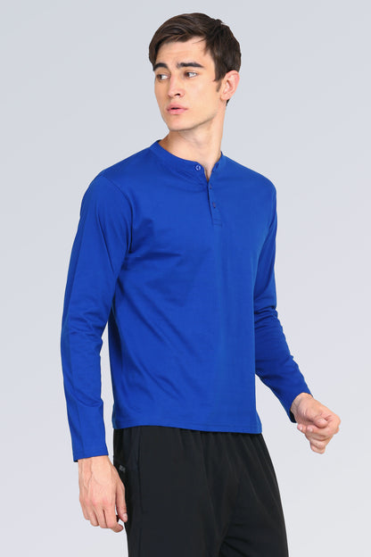 Appulse Men's Madrid Polo Long Sleeve T-Shirt | Men | Premium Cotton | Activewear | Athleisure