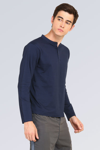 Appulse Men's Madrid Polo Long Sleeve T-Shirt | Men | Premium Cotton | Activewear | Athleisure